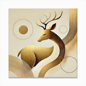 Deer Canvas Art Canvas Print