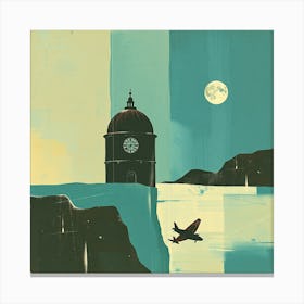 Clock Tower Canvas Print