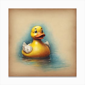 Rubber Duck 1 Canvas Print