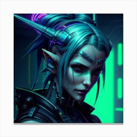 Cyberpunk Canvas Print