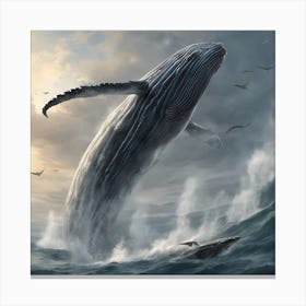 Humpback Whale Canvas Print