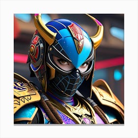 Ninja Warrior 4 Canvas Print