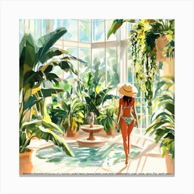 The Lush Escape Canvas Print