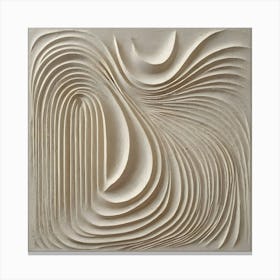 Abstract Sculpture 2 Canvas Print