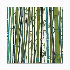 Bamboo forest 5 Canvas Print