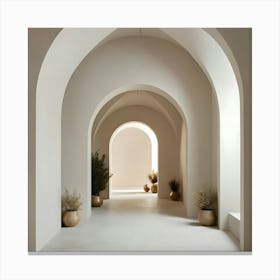 Archway Stock Videos & Royalty-Free Footage 57 Canvas Print