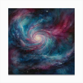 Spiral Galaxy Canvas Print