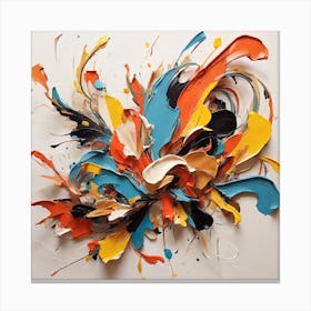 Abstract Painting Canvas Print