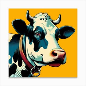 Pop Cow 1 Canvas Print