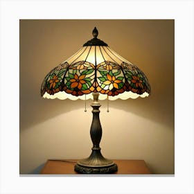 Tiffany Table Lamp 2 Canvas Print