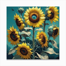 Sunflowers Canvas Print