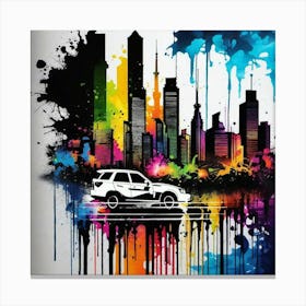 Cityscape 8 Canvas Print