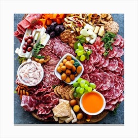 Charcuterie7 Canvas Print