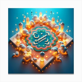 Ramadan Eid 1 Canvas Print