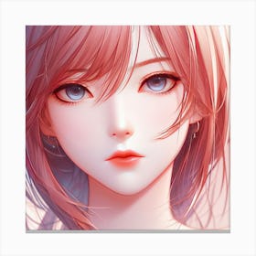 Anime Girl (13) Canvas Print