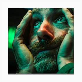 Man With A Beard 3 Canvas Print