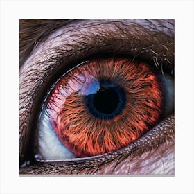 Red Eye Canvas Print