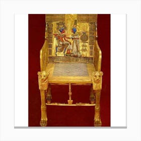 Egyptian Throne 5 Canvas Print