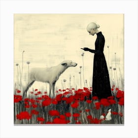 Preaching To Animals IV Canvas Print