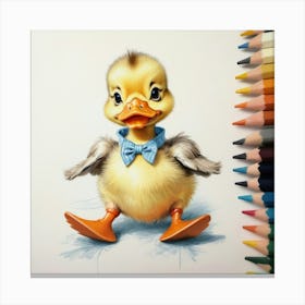 Duck! 42 Canvas Print