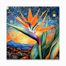 Bird Of Paradise 1 Canvas Print