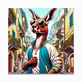 Kangaroo 4 Canvas Print