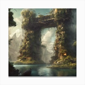 Fantasy Castle 42 Canvas Print