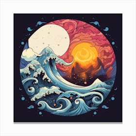 Great Wave 9 Canvas Print