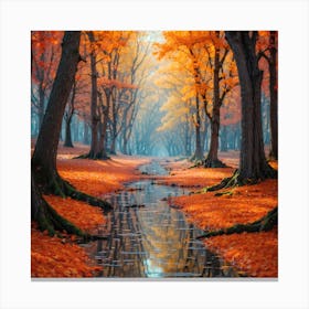 Autumn Forest Canvas Print