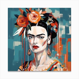 Frida Kahlo 4 Canvas Print