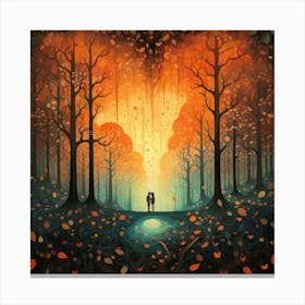 Heart Of The Forest 1 Canvas Print