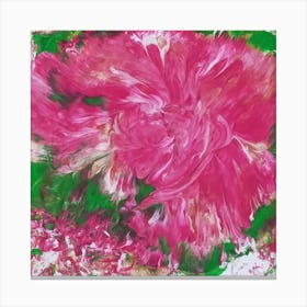 Pink Peony Canvas Print