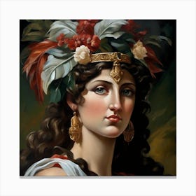 Greek Goddess 7 Canvas Print