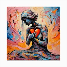 Heart Of Love Canvas Print