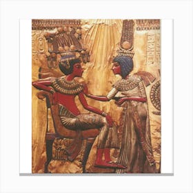 Egyptian Painting 22 Canvas Print