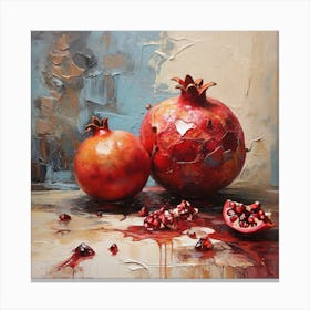 Pomegranate fruit 2 Canvas Print