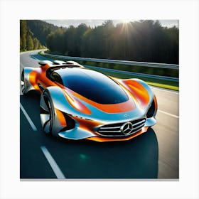 Mercedes Concept Car 3 Canvas Print