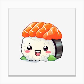 Sushi Kawaii Canvas Print