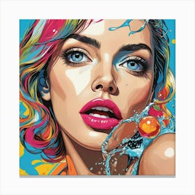 Pop Art 3 Canvas Print