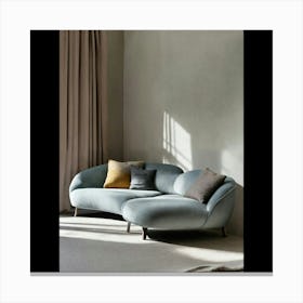 Sofa In A Room Canvas Print
