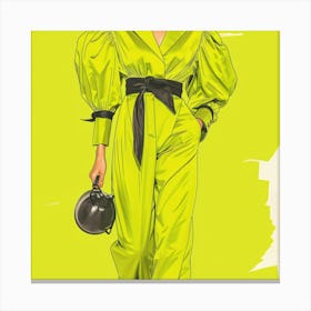 Spring/Summer 2020 Fashion Illustration Canvas Print