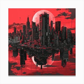 Cityscape Ii Canvas Print Canvas Print