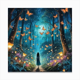 Fairytale Forest 1 Canvas Print