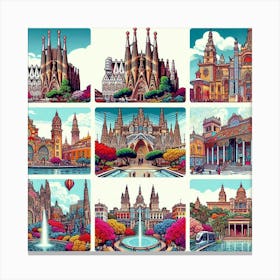 Sagrada Familia Canvas Print