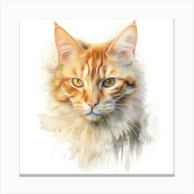 Chartruex Cat Portrait 1 Canvas Print