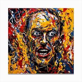 Splatter Painting 1 Canvas Print