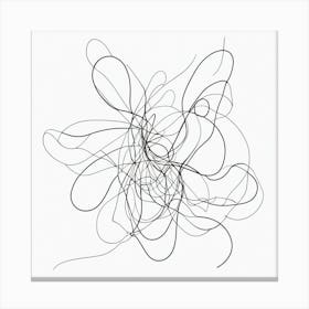 Abstract Drawing Canvas Print