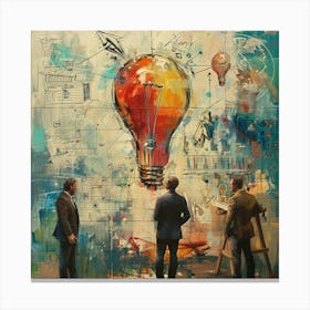 Lightbulb Canvas Print