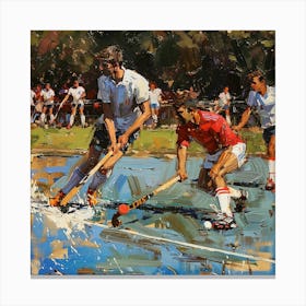 Field Hockey 7 Canvas Print