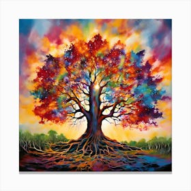 Tree Of Life 89 Canvas Print